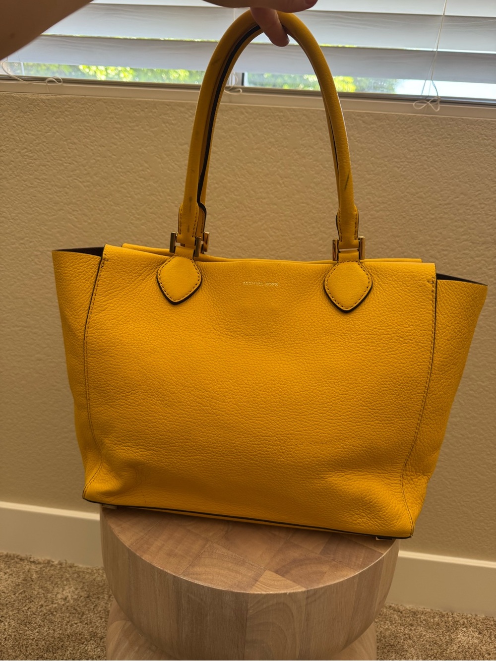 Michael Kors Yellow Tote